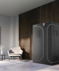 Indoor Grow Tent 3 By 2 Feet With 1 Inch Steel Poles, 2000D Mylar Canvas, Lab Tested Highest Reflectivity in living room