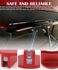 Close-up of Magnetic Pinch Weld Jack Pads for Floor Jacks showing aluminum grooved adapter with 0.46 inch slot in use
