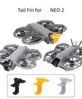Aerodynamic Tail Fin Shield For Neo 2 Drone Lightweight 3.8g Transmission Module Protector in varying colors, showing quick snap fit.