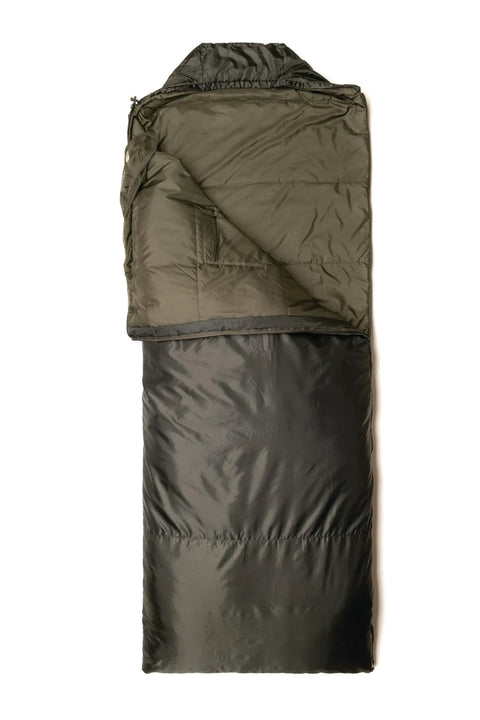 Ultralight Camping Sleeping Bag With Left Or Right Zip Compact Travel Ready Breathable Liner Zips Together For Two Olive Green