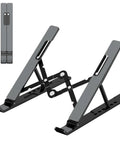 Game Changing Adjustable Laptop Stand With Ergonomic Elevation For A Comfortable Desk Setup Portable Riser Foldable Ventilated Notebook Holder
