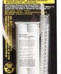 Rock Solid Clear Epoxy Adhesive Liquid With 50 Milliliter Syringe Cartridge for strong bonding and quick repairs.