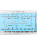 Watch Band Pins Kit With 360 Pieces Stainless Steel Spring Bars And Cotter Pins 18 Sizes 6mm To 23mm Labeled Storage Box DIY Watch Repair Gear For Enthusiasts And Pros, 6mm-23mm box