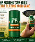 Anti Slice Golf Rub For Drivers And Hybrids Fix Your Slice Instantly Hit Straighter And Longer Drives Reduce Spin With No Swing Change Needed Makes Playing Fun On Fairways Trackman Tested For Real Distance Gains bottle in hand next to club face