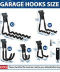 Slatwall Hook Set 14 Pack Heavy Duty With 5 Sizes And Extra Welding Spots, Universal Fit For Proslat StoreWALL HandiWall Panels