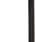 Aluminum 90 Degree Offset Door Pull With Through Bolt Mounting For 1 3/4 Inch Doors, black finish front view