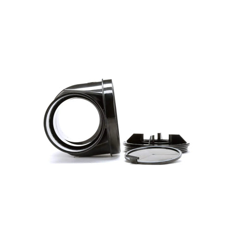 6 Inch ABS Backwater Valve For Basements And Low Areas With Elastomeric Flapper Seal And Hand Tightened Threaded Cap