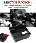 Collage showing Center Console Organizer For Toyota Corolla And Corolla Cross 2019-2026 Dope Armrest Storage Box with key visuals.