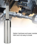 Morse taper drill adapter MT2–MT3 reducing sleeve in high-speed steel; lathe/milling machine tool holder (front view)