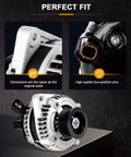Front view of Beast Mode Alternator Replacement for Honda Odyssey 2008 2010 and Acura TSX TL RL ZDX 2009 2014 Fits OEM 11391 31100 RGW A01 RM Easy Install and Reliable Charging for Daily Driving