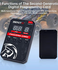 RC Car ESC Programming Card With LED Programmer For 3660 Fusion Brushless Motors showing front and back view.