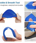 All In One Silicone Caulking Tool Kit With Stainless Steel Head Grout Remover and Sealant Applicator demonstration