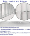 Galvanized Steel Drain Grate 16x16 In For Vodaland Catch Basin Heavy Duty Outdoor Driveway Trench Drainage Grate anti-rust detail