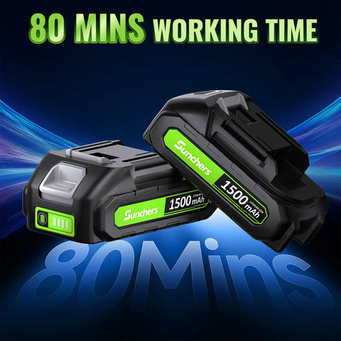Dual battery pack for Cordless Mini Chainsaw 6 Inch With Dual Battery Power Handheld Electric Chain Saw Auto Oiler