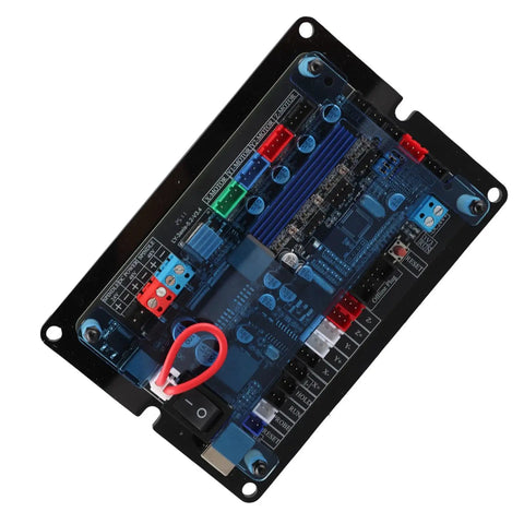 Upgrade Your Workshop With This Badass 32 Bit GRBL Controller Board For 3 Axis CNC Woodworking And Stepper Motor Control complete view.