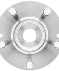 Front view of a Front Wheel Hub And Bearing Kit For Hyundai Elantra 2011-2016, Elantra GT 2013-2017, Veloster 2012-2017, and Kia Forte 2014-2017