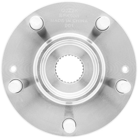 Front view of a Front Wheel Hub And Bearing Kit For Hyundai Elantra 2011-2016, Elantra GT 2013-2017, Veloster 2012-2017, and Kia Forte 2014-2017