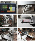 Three Axis DRO For Drill EDM Milling And Lathe Machines With 5um Glass Scale Precision 300mm 600mm 350mm Travel 12 24 14 Inch Options display and scales on machine