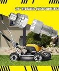 3/8 Inch NPT Hydraulic Quick Connect And Disconnect Coupler Set Workhorse Grade With 3/8 Inch Body for Parker 3000 Series