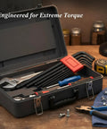Get Rock Solid 7 Piece S2 Carbon Steel Hex Key Set Perfect For Furniture Assembly Bike Repair Heavy Duty Allen Wrench Kit Built To Last No rounding Or stripping Just Tough American Gear Ready To Tackle Any Job, black case