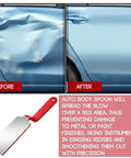 Pro Grade Auto Body Dinging Spoon Dent Repair Slapper Tools For Smoothing Dings On Metal Panels And Bodywork before and after example