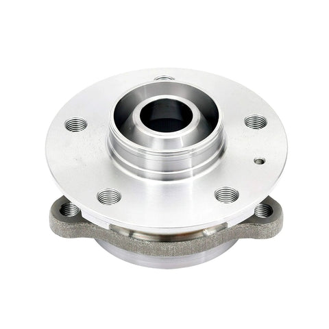 Front Wheel Bearing Hub Assembly Set Of 2 For 2009 To 2015 Audi A4 A5 A6 Q5 S4 S5 Front Left Or Front Right Position Replacement With Durable Bearings And Smooth Rotation close-up view
