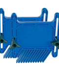 Pro Shop Grade Twin Pack Featherboards For Table Saw And Router Featuring Wedge Lock Mount, blue flexible composite frame with clamps.