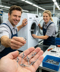 Heavy Duty Blind Rivets Kit For Metal Projects With Stainless Steel Mandrel And Aluminum Caps shown in appliance repair.
