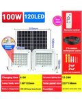 JUDYSSY Split 2Head Solar Led Light Outdoor Super Bright Solar Spotlight Waterproof Solar Street Light with solar panel and remote control.