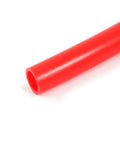 Close-up of red Oxygen Barrier Pex B Pipe 1/2 Inch By 100 Feet Coil tubing for radiant floor heating and hydronic systems.