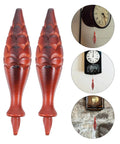 Cuckoo Clock Hammer Replacement Set Of 2, 5.9 Inch Vintage Pendulum Accessory For Wooden Wall Clocks, displayed and in use.