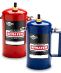 Twin Pack Spot Spray Non Aerosol Sprayer Set For Easy DIY Spot Cleaning, Refillable Colored Sprayers, Propellant Free Operation.