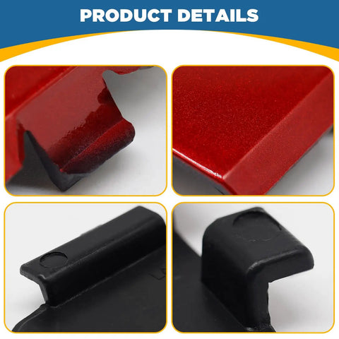 Close-up details of Rear Bumper Tow Hook Cover for Mazda 6 Atenza 2013 2014 2015 2016 2017 Right Passenger Side Gray