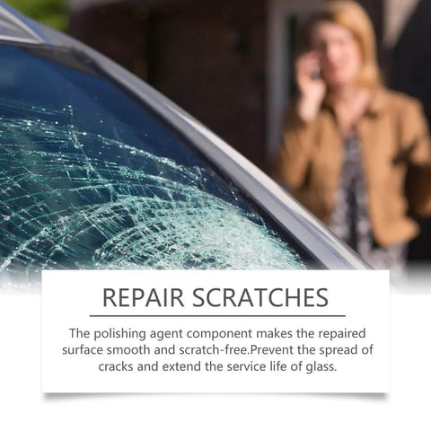 DIY Windshield Chip Repair Kit Quick Fix That Prevents Spreading With Invisible Finish Car Glass Repair For Everyday Drivers And Auto Enthusiasts Simple Three Step Process Perfect For Pros And Beginners Keeps Your Ride Looking Sharp applied to cracked windshield