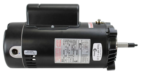 Beefed Up 2 Horsepower Round Flange Pool Pump Replacement Motor For Swimming Pools High Torque Quiet Operation Heavy Duty