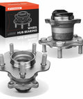 Rear Wheel Bearing And Hub Assembly 5 Lug For Nissan Sentra 2013 2019 Two Pack Beefed Up High Load Capacity With Ball Bearing