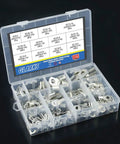 105 Piece Heavy Duty Wire Lugs Kit With Tinned Copper Eyelets And Ring Terminals Tubular And SC Styles For Battery Cables