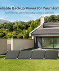 400W Portable Solar Panel Suitcase With Twenty Three Percent Efficient Foldable Charger For Power Stations, Durable For Decades displayed in garden