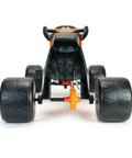 Rear view of Realtree Licensed Pedal Go Kart For Kids Ages 3 To 6 With Easy Pedals, Smooth Rolling Wheels, Durable Steel Frame, Safe Toy