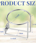 Six Pack Stainless Steel Boat Ring Cup Holders wall mounted drink holders measured for boat marine yacht RV truck car trailer hardware.