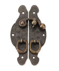 Antique Brass Hasp Lock For Wooden Boxes, Vintage Gift Box Latch, Jewelry Box Catch, Suitcase 90x50mm, Zinc Alloy, Easy Install