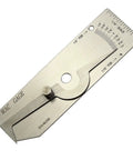V-WAC Single Weld Gage For Fast Weld Inspections, Checks Undercuts And Pits, Crown Height And Porosity, Inch Markings Only