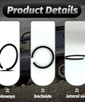 Rear Axle Shaft Snap Ring Set For Toyota 4Runner 1984 Through 2002 Pickup 1979 Through 1995 detail view of snap rings
