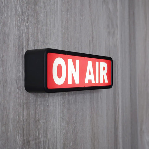 On Air Light Sign With Remote Control Bright LED Recording And Broadcasting Indicator for home studio, wall mounted