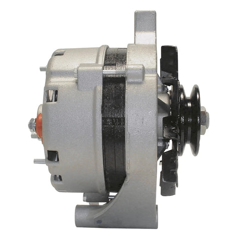 Side view of Remanufactured Alternator 3342091 With High Temp Bearings and Double Lipped Seals