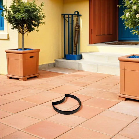 Crescent Shape Concrete Stepping Stone Mold For Garden Pathways And Patio DIY Paver Making Reusable ABS Plastic Cement Floor Mold