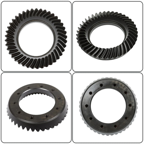 Drop In 3.73 Ratio Ring And Pinion Gear Set For GM 8.5 8.6 10 Bolt Differential With 30 Spline Pinion Expert Rebuild Replacement