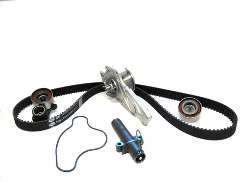 All In One Engine Timing Belt Kit With Water Pump Made In USA For No Fuss Workhorse Replacement Includes Tensioner And Bearings