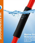 UL Listed Extra Long Heat Shrink Tubing Kit With Adhesive Lined Marine Grade Waterproof Seal 4 To 1 Shrink Ratio underwater