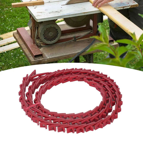 Badass Heavy Duty Adjustable Pu V Belt 4 Foot Industrial Link Drive Belt Low Stretch Power Twist For Woodworking Lathe Table Saw Smooth Running Gear, red belting for woodworking saws.